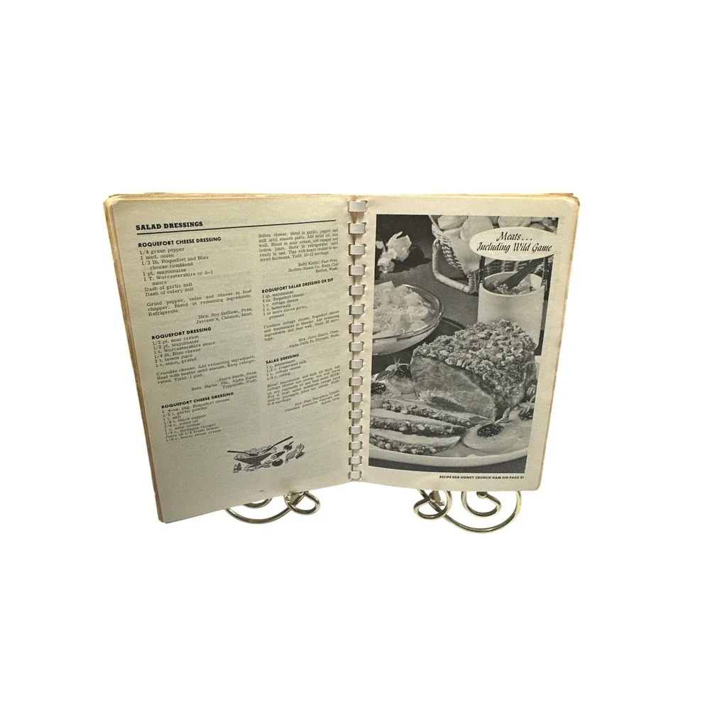 Vintage Favorite Recipes of the Great Northwest Spiral Cookbook 900 Recipes PNW